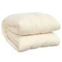 Manta con peso tela color crema claro 200x200 cm 13 kg de vidaXL, Mantas - Ref: Foro24-350815, Precio: 84,54 €, Descuento: %