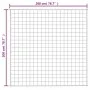Manta con peso tela color crema claro 200x200 cm 13 kg de vidaXL, Mantas - Ref: Foro24-350815, Precio: 84,54 €, Descuento: %