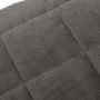Weighted blanket gray fabric 220x240 cm 11 kg by vidaXL, Blankets - Ref: Foro24-3154844, Price: 79,75 €, Discount: %