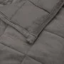 Weighted blanket gray fabric 220x240 cm 11 kg by vidaXL, Blankets - Ref: Foro24-3154844, Price: 79,75 €, Discount: %