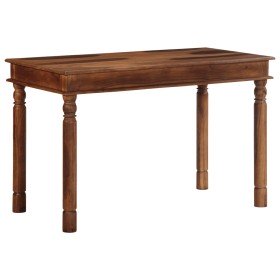 Mesa de comedor madera maciza de acacia 120x60x77 cm en Mesas de comedor | Comprar online en Foru.es