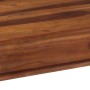 Mesa alta de madera maciza de acacia 120x60x107 cm en Mesas de comedor | Comprar online en Foru.es