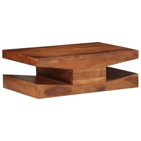 Mesa de centro de madera maciza 90x60x30 cm acacia en Mesas de centro | Comprar online en Foru.es