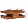 Mesa de centro de madera maciza 90x60x30 cm acacia en Mesas de centro | Comprar online en Foru.es