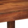 Mesa alta de madera maciza de acacia 60x60x107 cm en Mesas de comedor | Comprar online en Foru.es