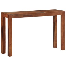 Mesa consola de madera maciza de acacia 120x30x76 cm en Mesas consola | Comprar online en Foru.es