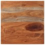 Mesa de centro madera maciza de acacia 60x60x35 cm en Mesas de centro | Comprar online en Foru.es