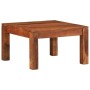 Mesa de centro madera maciza de acacia 60x60x35 cm en Mesas de centro | Comprar online en Foru.es