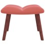Silla mecedora con reposapiés terciopelo rosa de vidaXL, Mecedoras - Ref: Foro24-328154, Precio: 192,87 €, Descuento: %