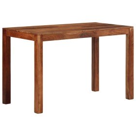 Mesa de comedor madera maciza 120x60x76 cm acacia en Mesas de comedor | Comprar online en Foru.es