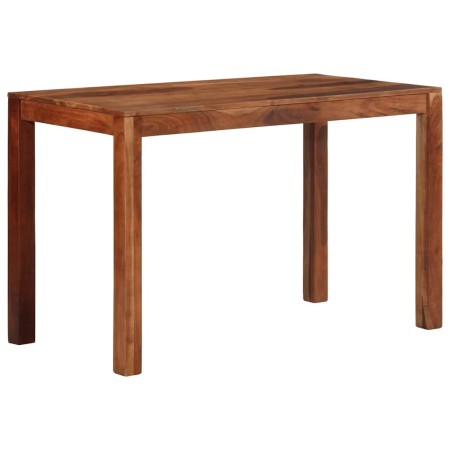 Mesa de comedor madera maciza 120x60x76 cm acacia en Mesas de comedor | Comprar online en Foru.es