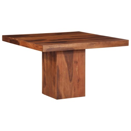 Mesa de comedor madera maciza de acacia 120x120x77 cm en Mesas de comedor | Comprar online en Foru.es