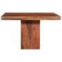 Mesa de comedor madera maciza de acacia 120x120x77 cm en Mesas de comedor | Comprar online en Foru.es