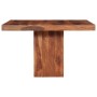 Mesa de comedor madera maciza de acacia 120x120x77 cm en Mesas de comedor | Comprar online en Foru.es