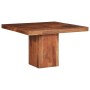 Mesa de comedor madera maciza de acacia 120x120x77 cm en Mesas de comedor | Comprar online en Foru.es