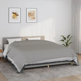 Manta con peso tela gris 220x260 cm 11 kg de vidaXL, Mantas - Ref: Foro24-350730, Precio: 85,17 €, Descuento: %
