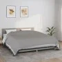 Manta con peso tela gris 220x260 cm 11 kg de vidaXL, Mantas - Ref: Foro24-350730, Precio: 85,17 €, Descuento: %