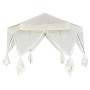 Carpa desplegable hexagonal 6 paredes blanco crema 3,6x3,1m de vidaXL, Carpas y cenadores - Ref: Foro24-42109, Precio: 218,95...