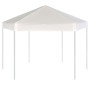 Carpa desplegable hexagonal 6 paredes blanco crema 3,6x3,1m de vidaXL, Carpas y cenadores - Ref: Foro24-42109, Precio: 218,95...