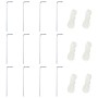 Carpa desplegable hexagonal 6 paredes blanco crema 3,6x3,1m de vidaXL, Carpas y cenadores - Ref: Foro24-42109, Precio: 218,95...