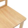 Sillas de comedor 2 unidades madera maciza de caucho en Sillas de comedor | Comprar online en Foru.es