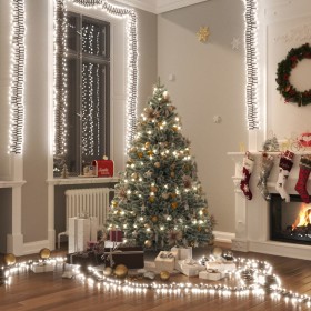 Tira de luces de racimo con 2000 LED PVC blanco frío 17 m de vidaXL, Luces de Navidad - Ref: Foro24-343245, Precio: 66,25 €, ...
