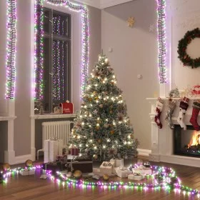 Tira de luces de racimo con 3000 LED PVC pastel multicolor 23 m de vidaXL, Luces de Navidad - Ref: Foro24-343253, Precio: 89,...