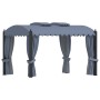 Cenador con cortinas acero gris antracita 3x4 m de vidaXL, Carpas y cenadores - Ref: Foro24-48056, Precio: 806,49 €, Descuent...