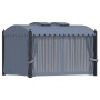 Cenador con cortinas acero gris antracita 3x4 m de vidaXL, Carpas y cenadores - Ref: Foro24-48056, Precio: 806,49 €, Descuent...