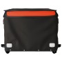 Remolque para bicicleta hierro negro y naranja 45 kg de vidaXL, Remolques para bicicletas - Ref: Foro24-94089, Precio: 94,94 ...