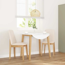 Sillas de comedor con cojines 2 uds madera maciza caucho en Sillas de comedor | Comprar online en Foru.es
