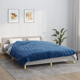 Weighted blanket blue fabric 200x220 cm 9 kg by vidaXL, Blankets - Ref: Foro24-3154857, Price: 100,41 €, Discount: %