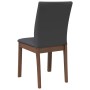 Sillas de comedor con cojines 2 uds madera maciza marrón caucho en Sillas de comedor | Comprar online en Foru.es