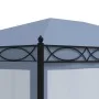 Cenador con pantallas de malla acero gris antracita 3x4 m de vidaXL, Carpas y cenadores - Ref: Foro24-48057, Precio: 496,43 €...