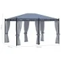 Cenador con pantallas de malla acero gris antracita 3x4 m de vidaXL, Carpas y cenadores - Ref: Foro24-48057, Precio: 496,43 €...