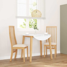 Sillas de comedor con cojines 2 uds madera maciza caucho en Sillas de comedor | Comprar online en Foru.es