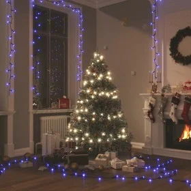 Tira de luces con 2000 LED PVC azul 200 m de vidaXL, Luces de Navidad - Ref: Foro24-343225, Precio: 73,70 €, Descuento: %