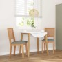 Sillas de comedor con cojines 2 uds madera maciza caucho en Sillas de comedor | Comprar online en Foru.es