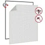 Magnetic mosquito net for windows white 100x120 cm by vidaXL, Mosquito nets for windows - Ref: Foro24-153851, Price: 22,94 €,...
