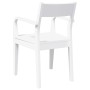 Sillas de comedor 2 unidades madera maciza de caucho blanco en Sillas de comedor | Comprar online en Foru.es