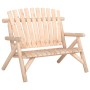 Juego de muebles de jardín 3 piezas madera maciza de abeto de vidaXL, Conjuntos de jardín - Ref: Foro24-3185515, Precio: 376,...