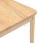 Sillas de comedor  2 uds madera maciza natural caucho en Sillas de comedor | Comprar online en Foru.es
