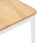 Sillas de comedor 2 unidades madera maciza de caucho blanco en Sillas de comedor | Comprar online en Foru.es