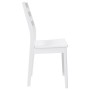 Sillas de comedor 2 unidades madera maciza de caucho blanco en Sillas de comedor | Comprar online en Foru.es