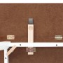 Mesa de comedor de madera maciza de caucho blanco en Mesas de comedor | Comprar online en Foru.es