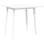 Mesa de comedor de madera maciza de caucho blanco en Mesas de comedor | Comprar online en Foru.es