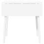 Mesa de comedor de madera maciza de caucho blanco en Mesas de comedor | Comprar online en Foru.es