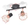 Lámpara de techo con 2 bombillas LED de filamento 8 W de vidaXL, Apliques de techo - Ref: Foro24-244394, Precio: 34,73 €, Des...