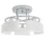 Lámpara de techo pantalla cristal elipse 5 bombillas E14 200 W de vidaXL, Apliques de techo - Ref: Foro24-50494, Precio: 78,0...