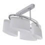 Lámpara de techo pantalla cristal elipse 4 bombillas E14 de vidaXL, Apliques de techo - Ref: Foro24-240988, Precio: 58,41 €, ...